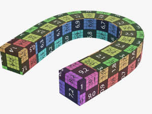 Horseshoe Magnet 3D Модель