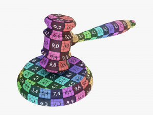 Judges Gavel 02 Modelo 3D