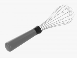 Kitchen Whisk 02 3D 모델