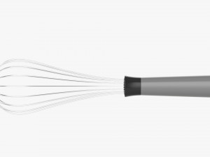 Kitchen Whisk 02 3D 모델