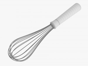 Kitchen Whisk 02 3D 모델