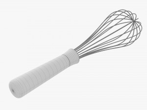 Kitchen Whisk 02 3D 모델