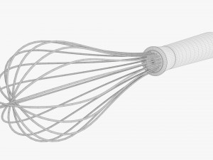 Kitchen Whisk 02 3D 모델