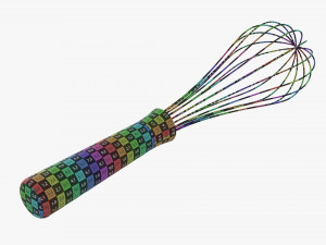 Kitchen Whisk 02 3D 모델