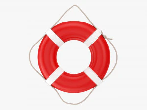 Life-Buoy Ring 3D Model