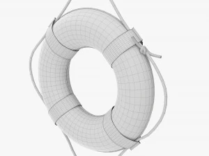 Life-Buoy Ring 3D Model