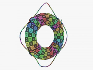Life-Buoy Ring Model 3D