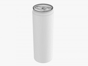 Mega Sleek Beverage Can 591 Ml 20 Oz 3D Model