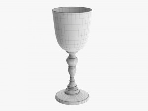 Metal Goblet 3D मॉडल