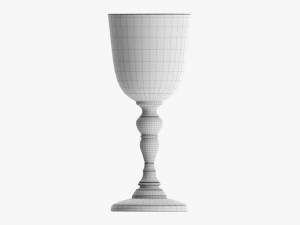Metal Goblet 3D Model