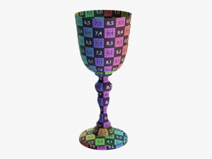 Metal Goblet 3D मॉडल
