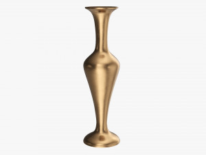 Metal Oriental Vase 03 Modelo 3D