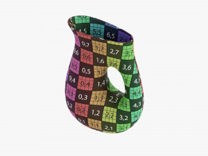 Modern Table Vase 3D Model