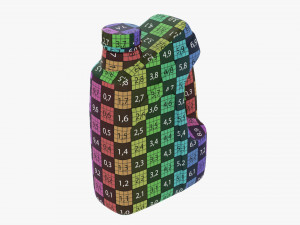 Motor Oil Plastic Container 3D मॉडल