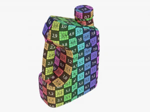 Motor Oil Plastic Container 3D Model