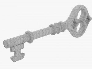 Old Brass Key Modelo 3D