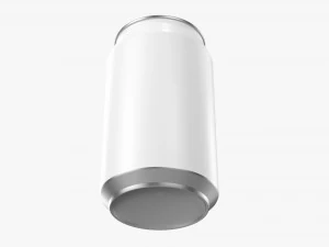 Otwarta standardowa puszka po napojach 330 ml 1115 uncji Model 3D