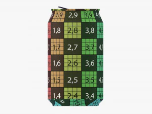 Otwarta standardowa puszka po napojach 330 ml 1115 uncji Model 3D