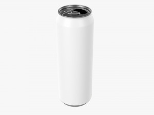 Opened Standard Beverage Can 568 Ml 192 Oz 1 Pint Modelo 3D
