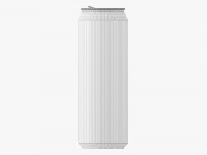 Opened Standard Beverage Can 568 Ml 192 Oz 1 Pint Modelo 3D