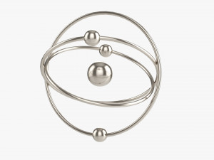 Planetary Atomic Model 01 3D Модель