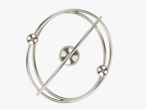 Planetary Atomic Model 01 3D Модель