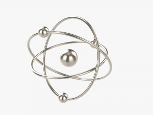 Planetary Atomic Model 02 Modèle 3D