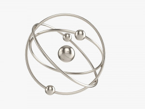 Planetary Atomic Model 02 Modèle 3D