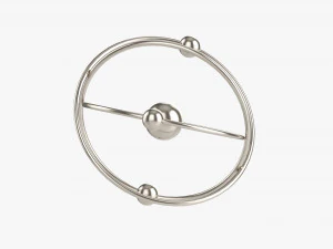 Modelo At&ocirc;mico Planet&aacute;rio 02 Modelo 3D