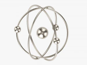 Modelo At&ocirc;mico Planet&aacute;rio 02 Modelo 3D