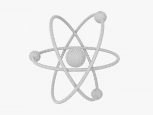 Planetary Atomic Model 02 Modèle 3D