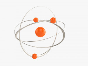 Planetary Atomic Model 03 3D Модель