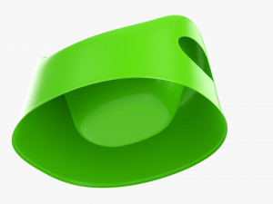 Plastic Child Toilet Pot Model 3D
