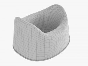 Plastic Child Toilet Pot Model 3D