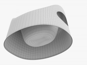 Plastic Child Toilet Pot Model 3D