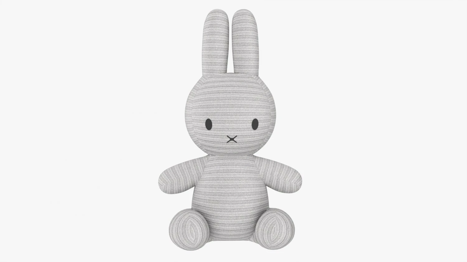Rabbit Soft Toy 01 3D Model .c4d .max .obj .3ds .fbx .stl .blend 
