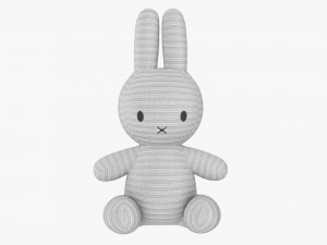 Rabbit Soft Toy 01 3D Model