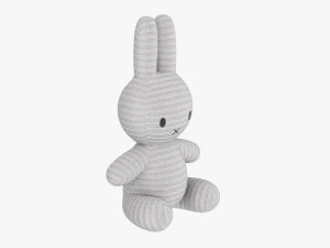 Rabbit Soft Toy 01 3D Model