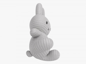 Rabbit Soft Toy 01 3D Модель