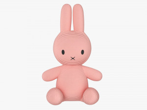 Rabbit Soft Toy 02 3D Model