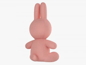 Rabbit Soft Toy 02 3D Model