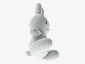 Rabbit Soft Toy 03 Modelo 3D