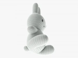 Rabbit Soft Toy 03 3D Model