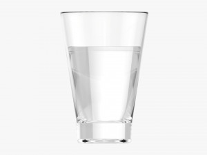 Shot Glass 01 3D Model