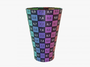 Shot Glass 01 3D Model