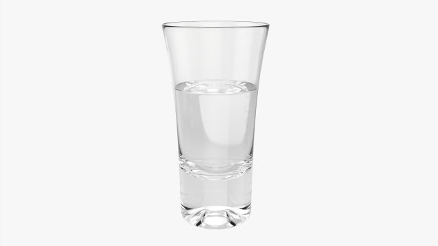 Shot Glass 02 Modello 3D .c4d .max .obj .3ds .fbx .stl .blend 