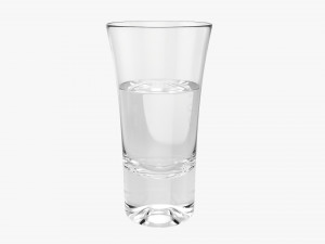 Shot Glass 02 3D Модель