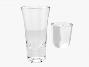 Shot Glass 02 3D Model