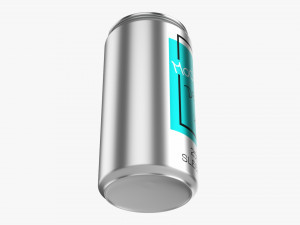 Sleek Beverage Can 250 Ml 845 Oz Model 3D