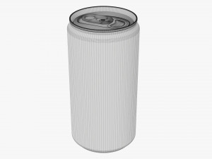 Sleek Beverage Can 250 Ml 845 Oz Model 3D